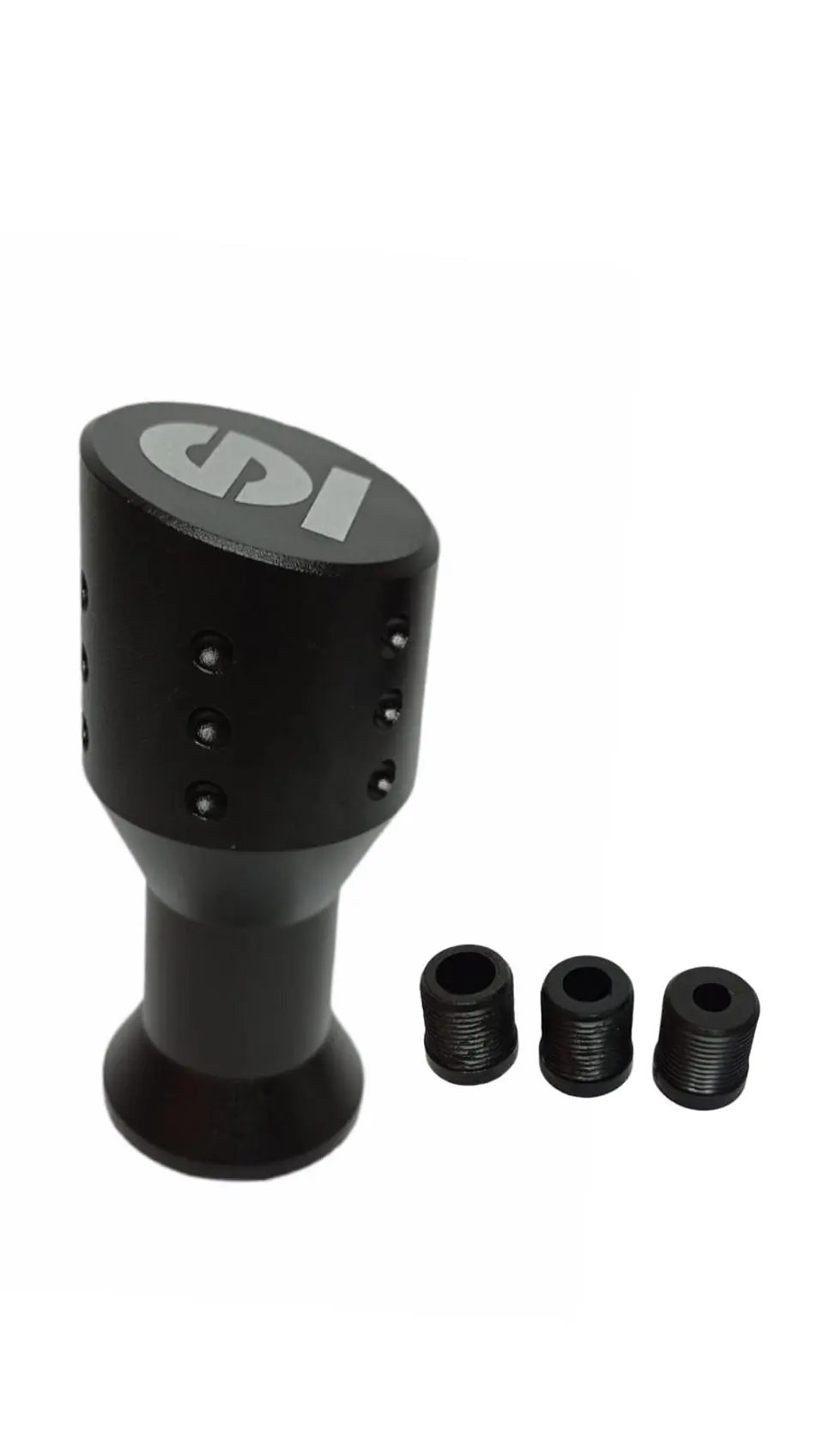 Pomo perilla cabeza plana de palanca de cambios tunning Sparco negro 2
