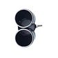 Cola de escape decorativa tunning acero inoxidable, universal - Doble - Miniatura 7