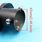 Cola de escape decorativa tunning acero inoxidable, universal - Doble - Miniatura 9