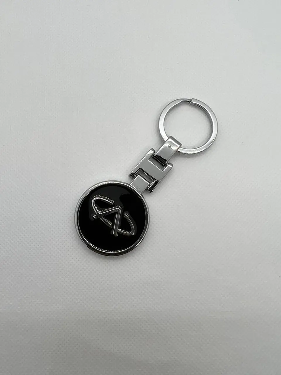 Llaveros de marcas de auto metal cromado con logo Chery 2