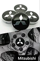 Set X4 Tapa centro de Llantas de autos Mitsubishi - thumbnail 2
