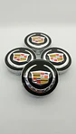 Set X4 Tapa centro de de llantas para autos cadillac - Miniatura 5