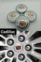 Set X4 Tapa centro de Llantas de autos Cadillac - thumbnail 1