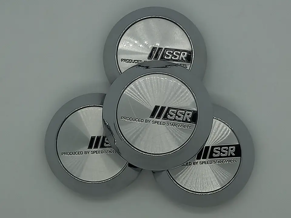 X4 Tapa centro de llantas de auto tunning conica SSR 1