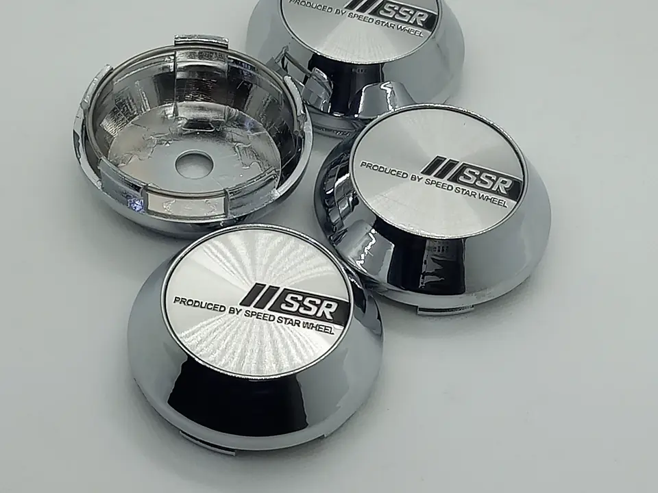 X4 Tapa centro de llantas de auto tunning conica SSR 12