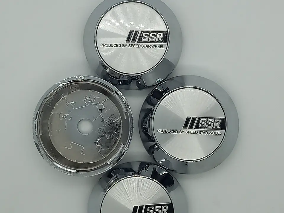 X4 Tapa centro de llantas de auto tunning conica SSR 14