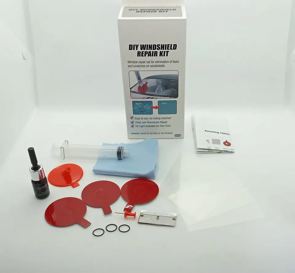Kit de herramientas de reparación de vidrios parabrisas reparador 3