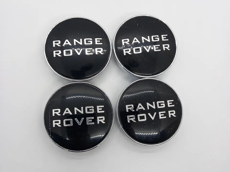 Set X4 Tapa centro de Llantas de autos Range rover 3