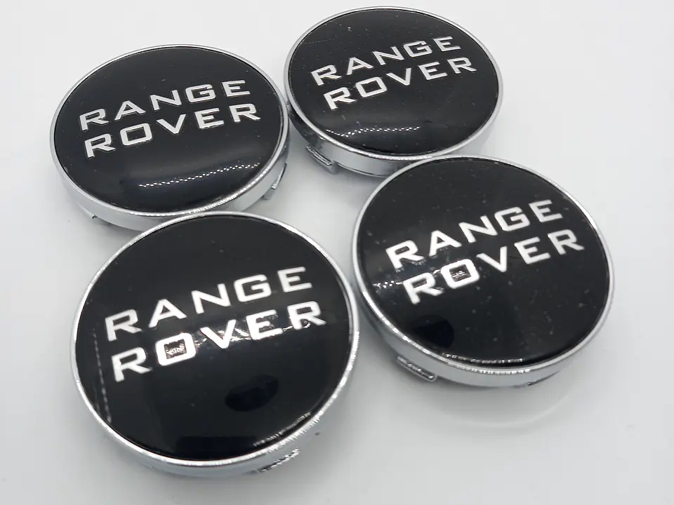 Set X4 Tapa centro de Llantas de autos Range rover 6
