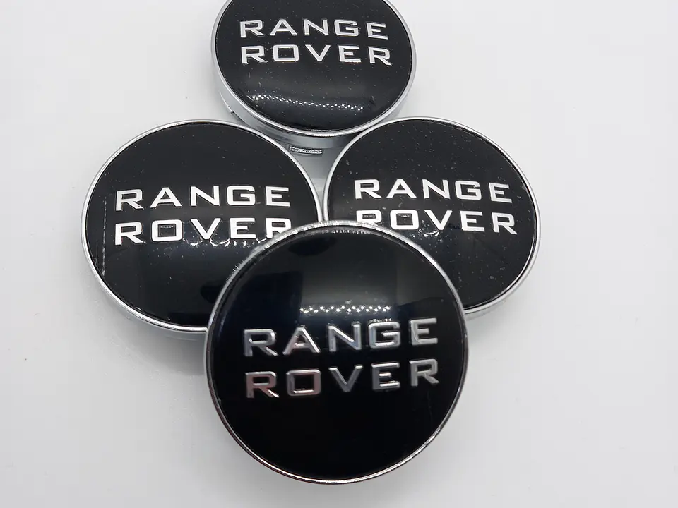Set X4 Tapa centro de Llantas de autos Range rover 5