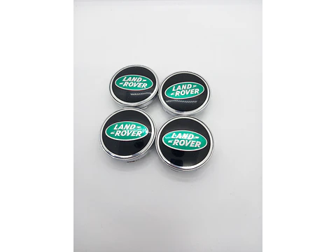 Set X4 Tapa centro de Llantas universal marca Land Rover