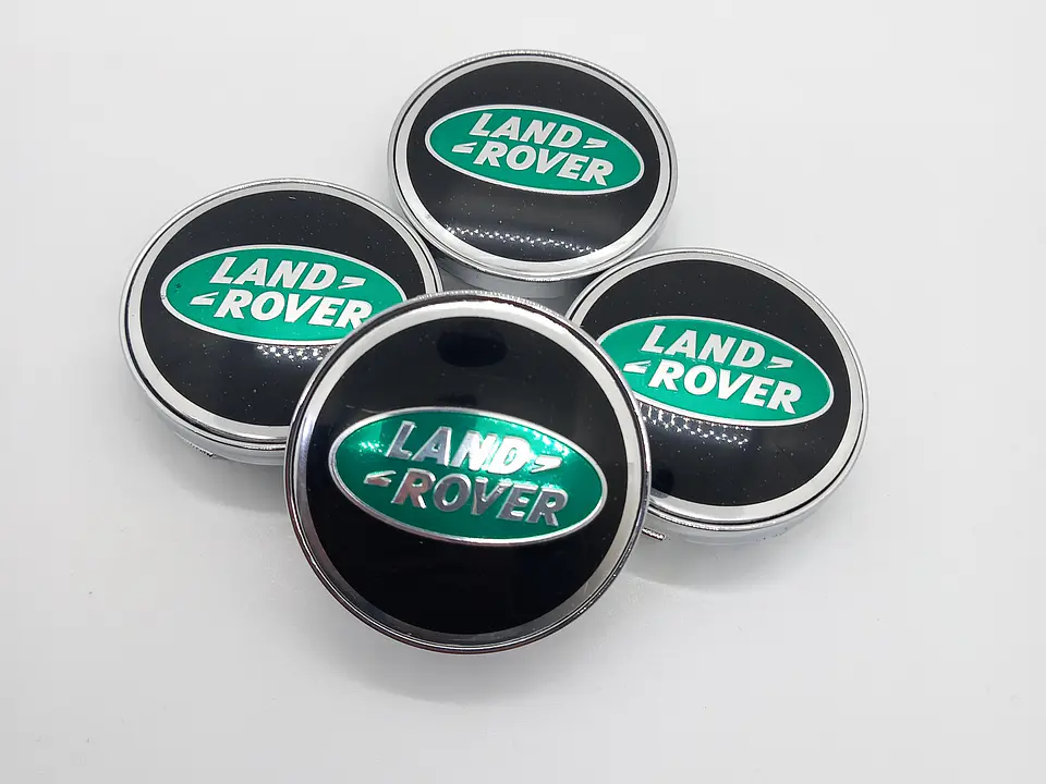 Set X4 Tapa centro de Llantas universal marca Land Rover 4