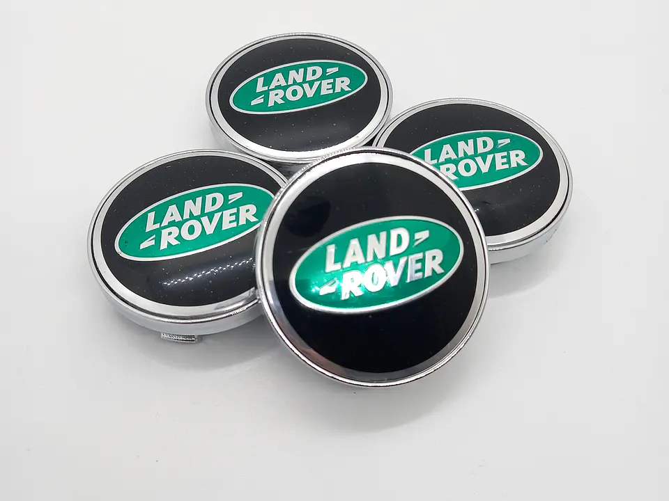 Set X4 Tapa centro de Llantas universal marca Land Rover 5