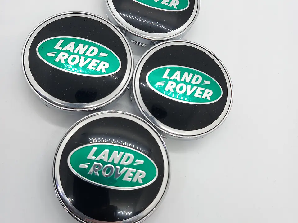Set X4 Tapa centro de Llantas universal marca Land Rover 6