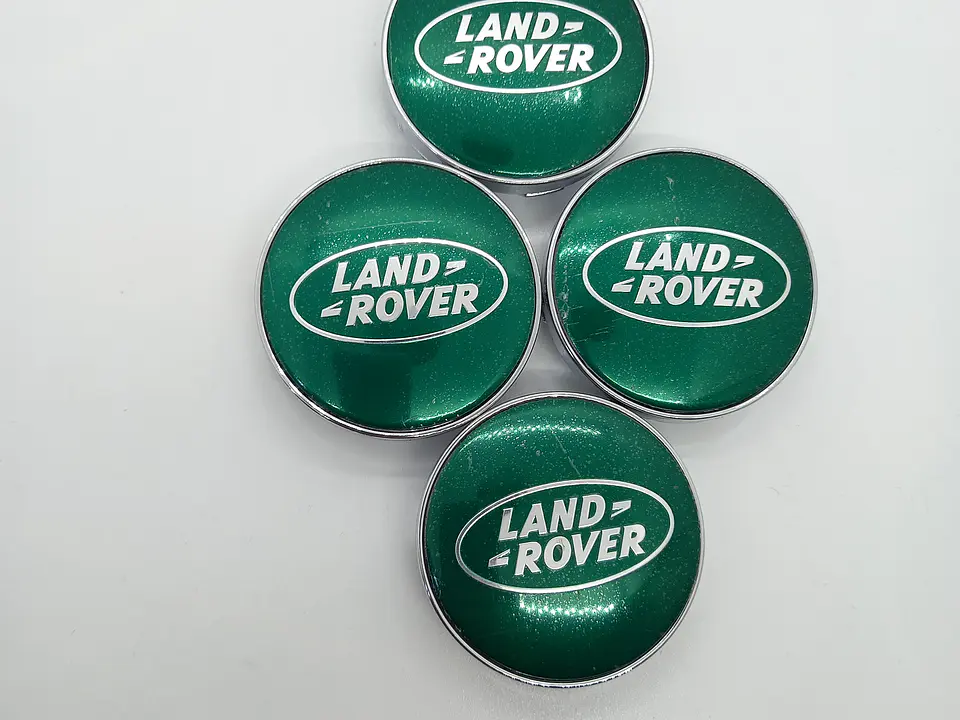 Set X4 Tapa centro de Llantas universal marca Land Rover 6