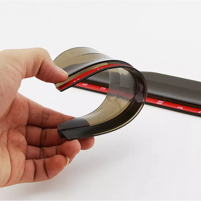 Bota aguas goma, cejas retrovisor autos universal protección contra la lluvia 3