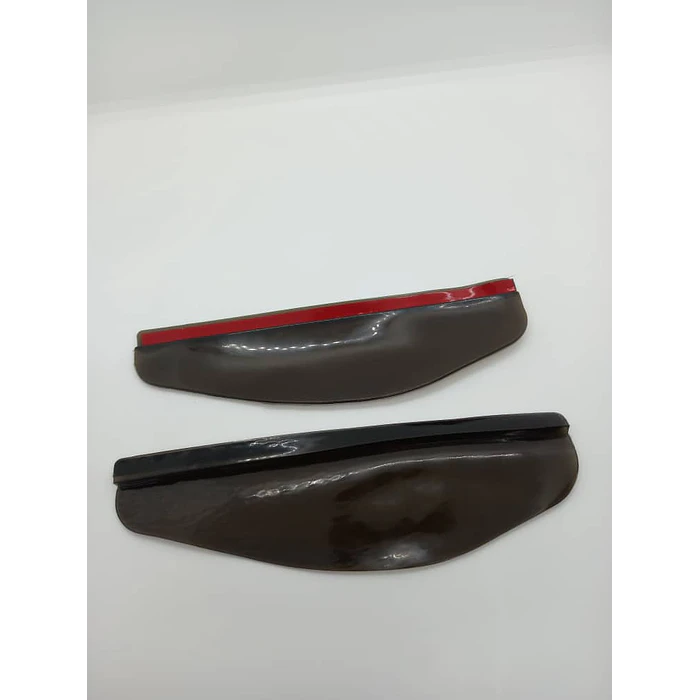 Bota aguas goma, cejas retrovisor autos universal protección contra la lluvia 10