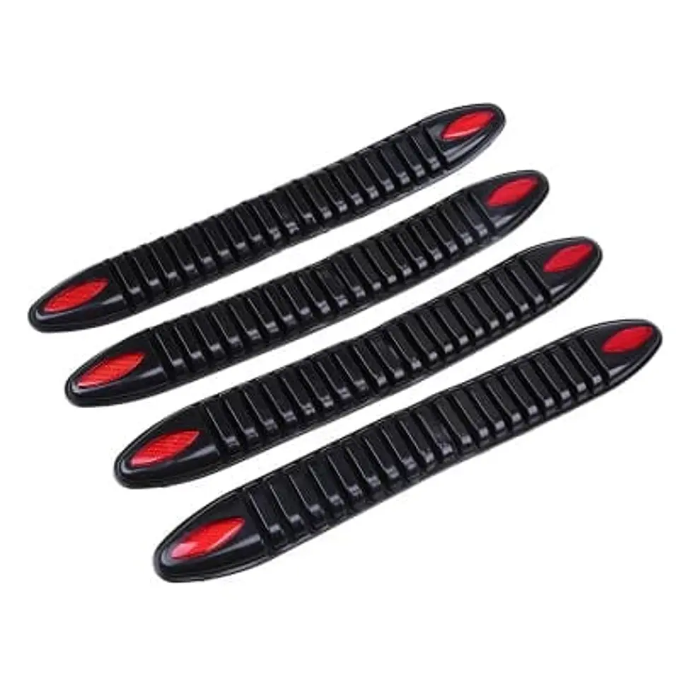 X4 topes antigolpes goma para Bumper parachoques de autos 3