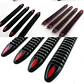 X4 topes antigolpes goma para Bumper parachoques de autos - thumbnail 6