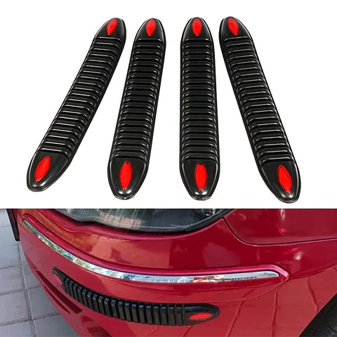 X4 topes antigolpes goma para Bumper parachoques de autos