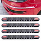 X4 topes antigolpes goma para Bumper parachoques de autos - thumbnail 8