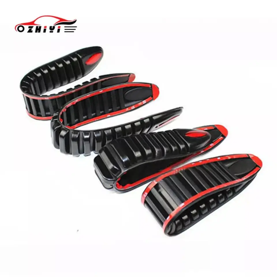 X4 topes antigolpes goma para Bumper parachoques de autos 10