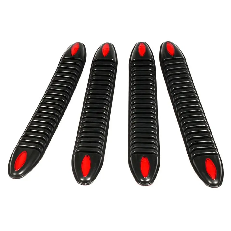 X4 topes antigolpes goma para Bumper parachoques de autos 11