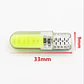 Par Ampolletas led cola de pez de color, Posición T10 W5W 12v VERDE - Miniatura 4