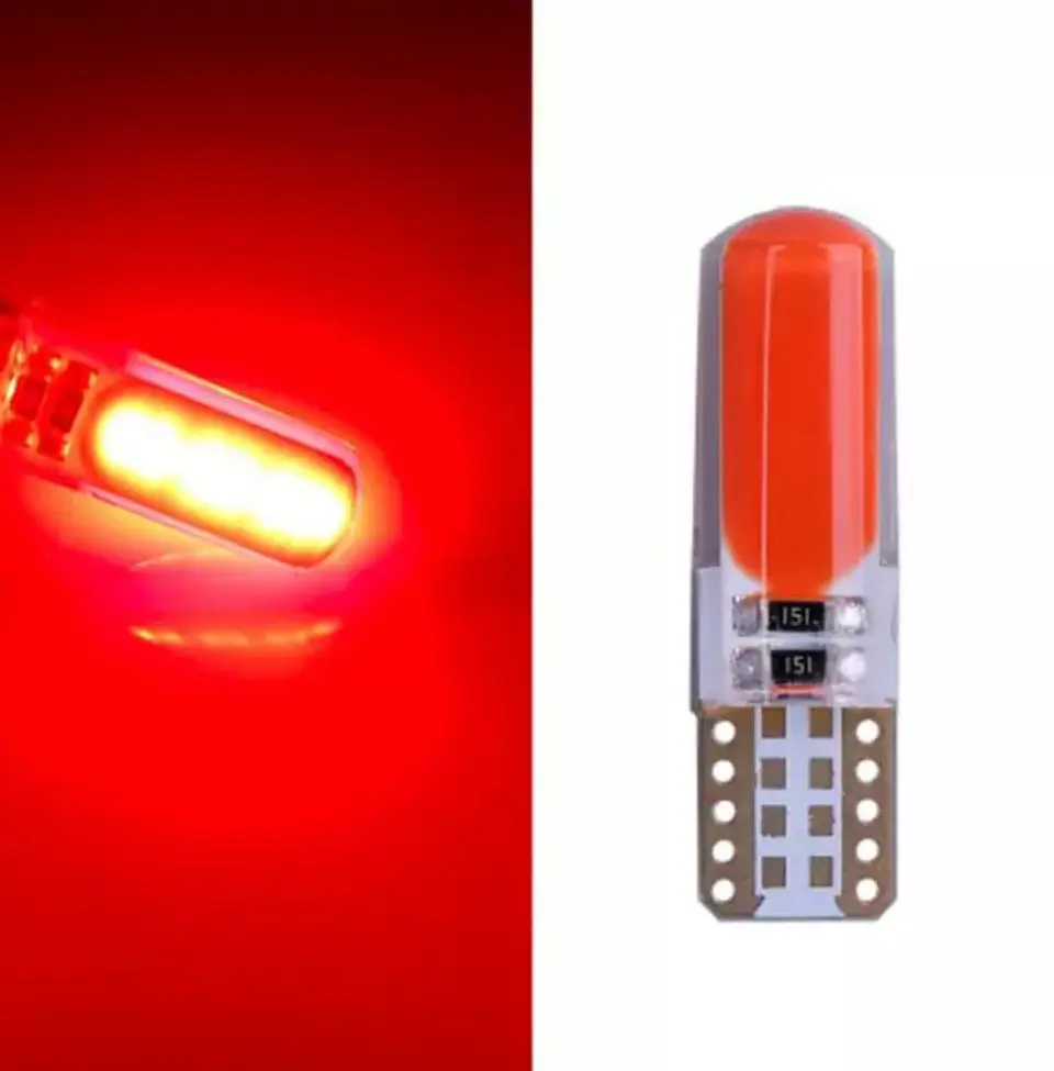 Par ampolletas - led cola de pez de Posición T10 W5W 12v 1