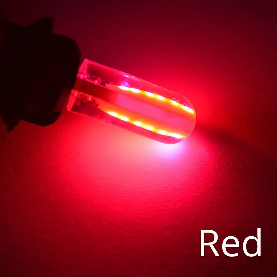 Par ampolletas - led cola de pez de Posición T10 W5W 12v 7