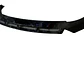 Front Lip, Bumper Faldón delantero 3 piezas negro brillante - Miniatura 2