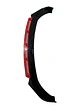 Front Lip, Bumper Faldón delantero 3 piezas negro brillante con Rojo - thumbnail 5