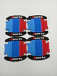 Set 4 piezas Antiarañazos para cuenco de manilla de autos sports - Miniatura 7