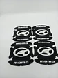 Set 4 piezas Antiarañazos para cuenco de manilla de autos MOMO - Miniatura 7