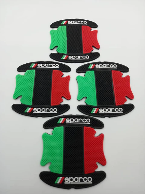 Set 4 piezas Antiarañazos para cuenco de manilla de autos sparco
