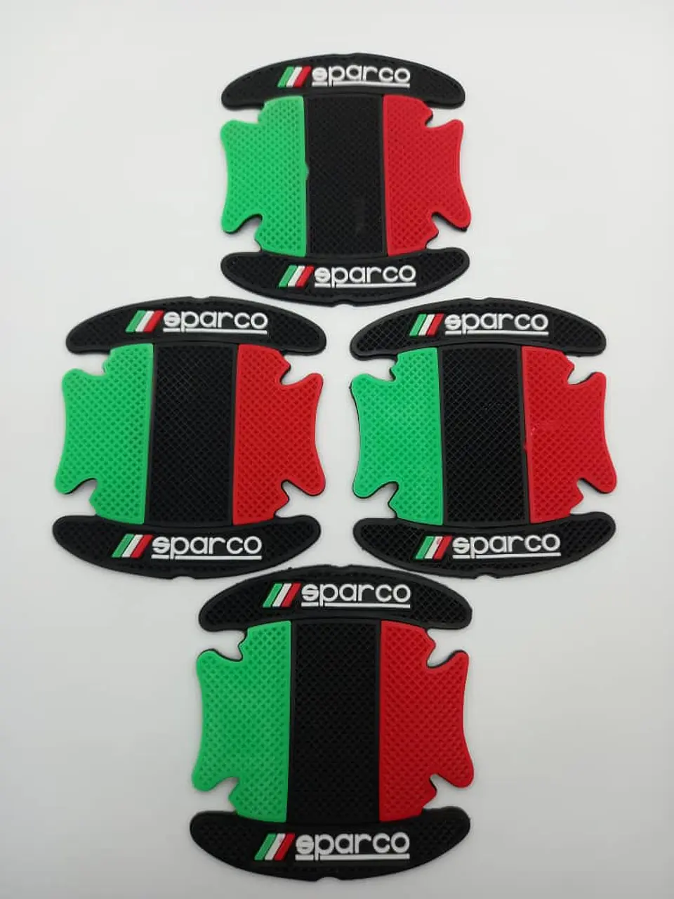 Set 4 piezas Antiarañazos para cuenco de manilla de autos sparco 9