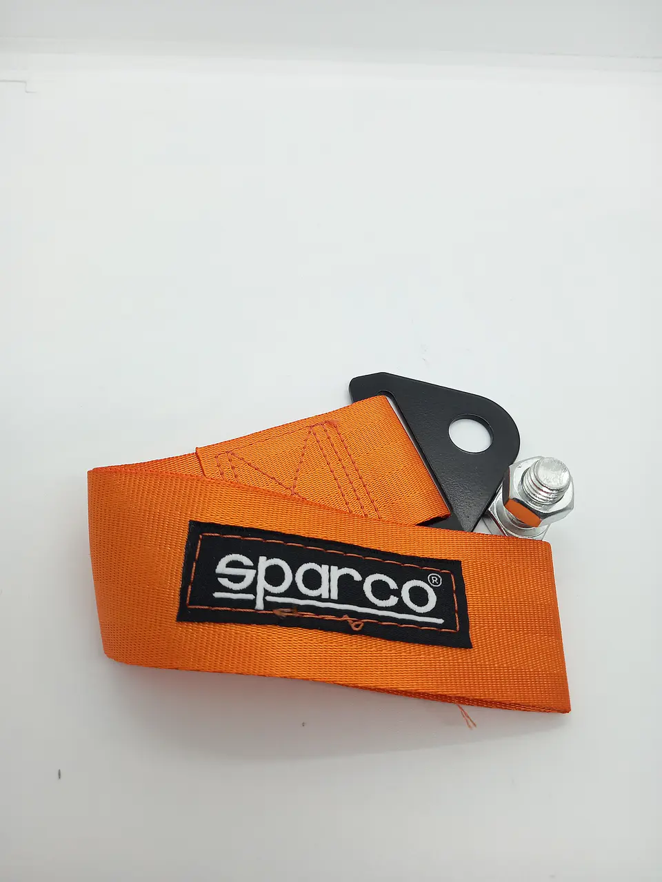 Cinta correa de remolque arrastre Sparco Naranja 1