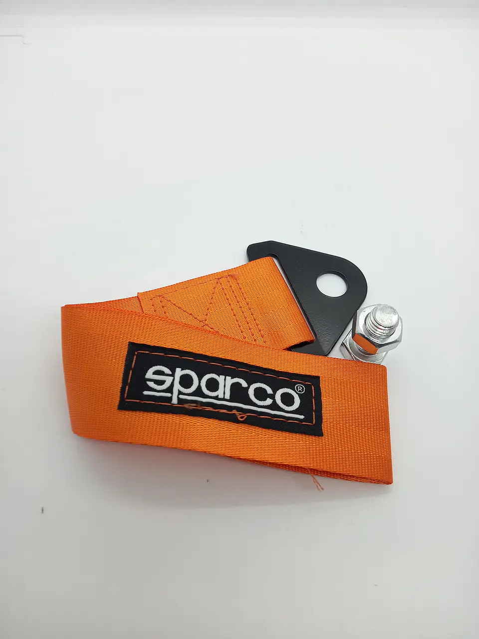 Cinta correa de remolque arrastre Sparco Naranja 12
