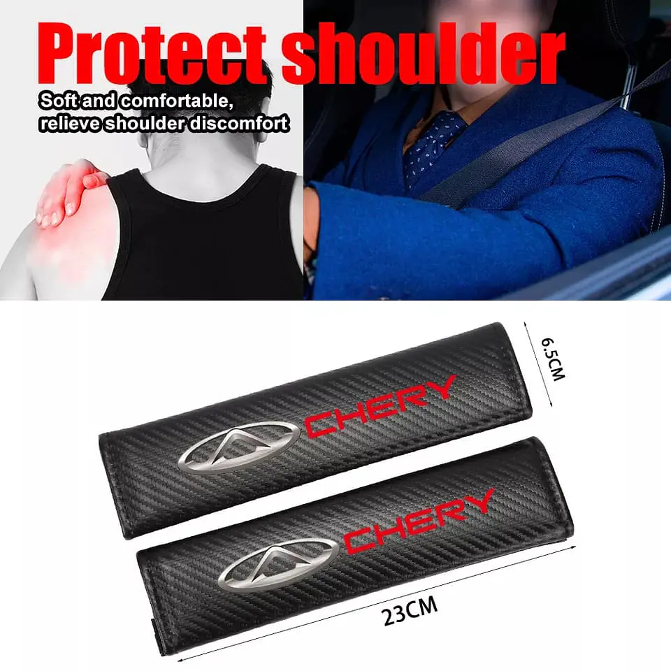 Cubre cinturón de seguridad para autos chery 7