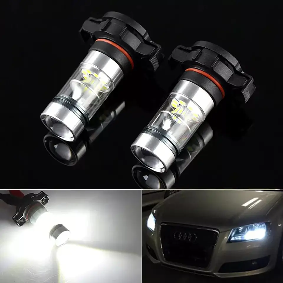 X2 Ampolletas Led H16EU Ps24w PS19W para autos Sail, Spark Gt 1