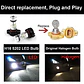 X2 Ampolletas Led H16EU Ps24w PS19W para autos Sail, Spark Gt - thumbnail 2
