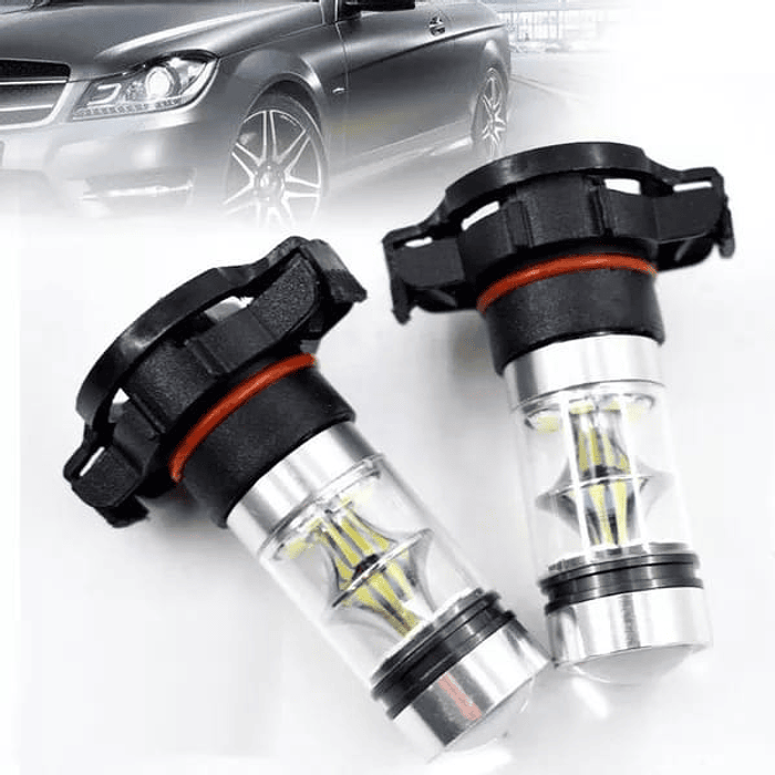 X2 Ampolletas Led H16EU Ps24w PS19W para autos Sail, Spark Gt  9