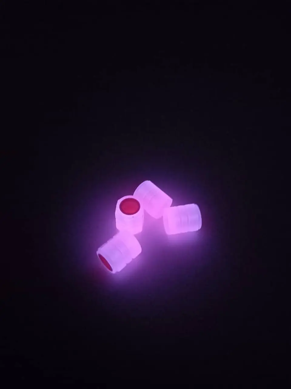 X4 Tapas de válvulas universal - Morado 4