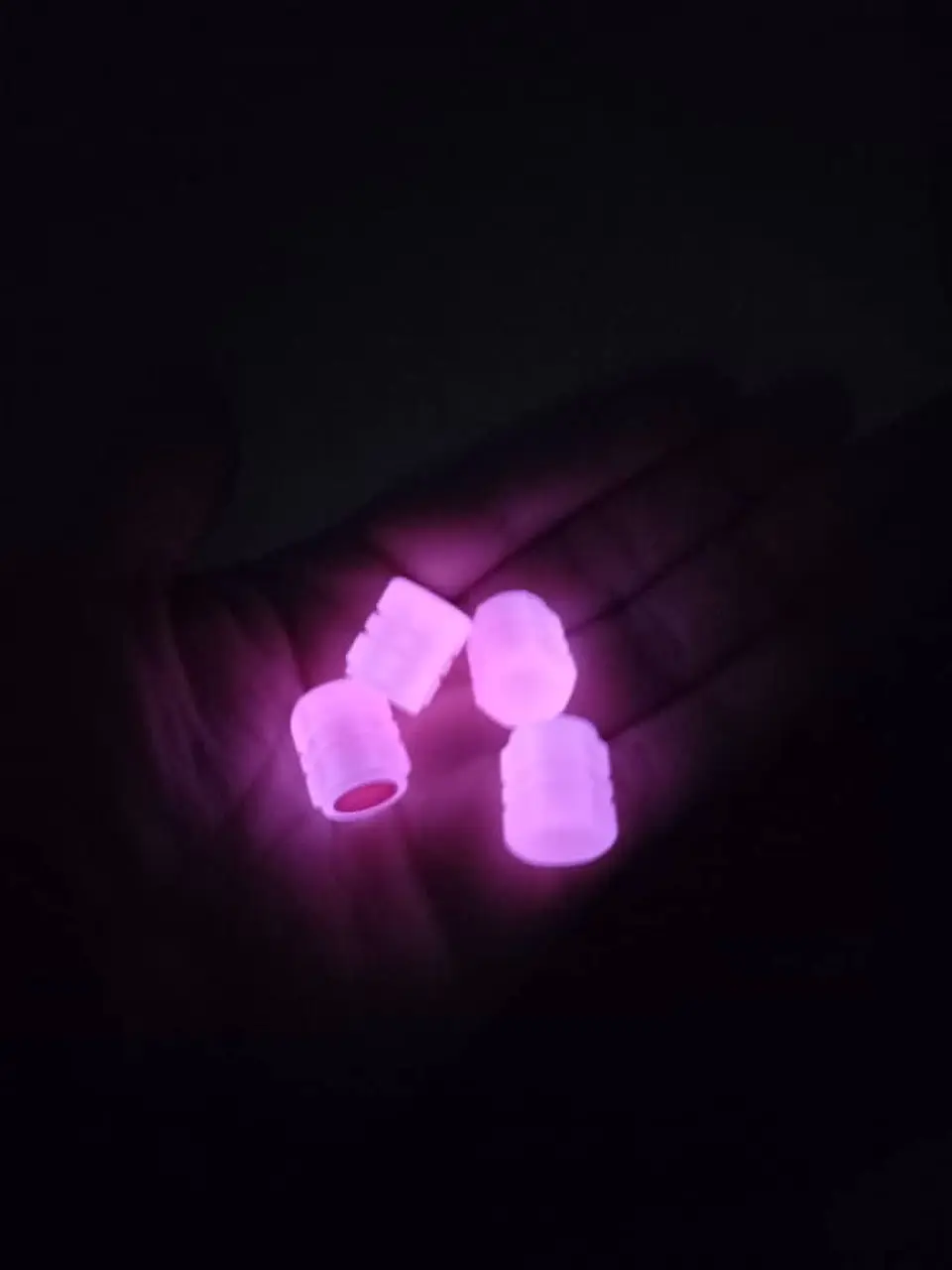 X4 Tapas de válvulas universal - Morado 1