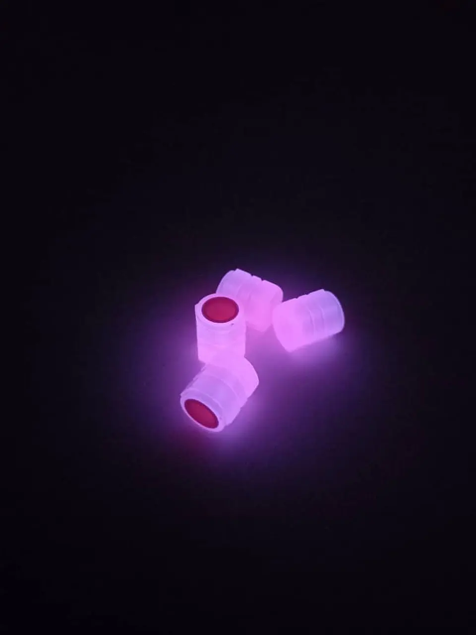 X4 Tapas de válvulas universal - Morado 6