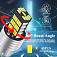 Par de ampolletas Led para reversa 1 contacto 12v 1020 lumenes - Miniatura 1