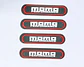 Set tope de puertas goma anticolision tope de retrovisor MOMO - thumbnail 2
