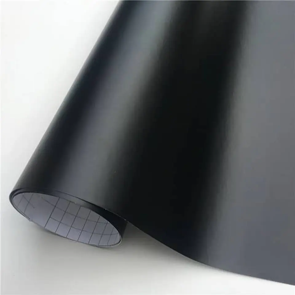 Papel Vinilo - panorámico Película negro Mate de 100CM X 152CM 5