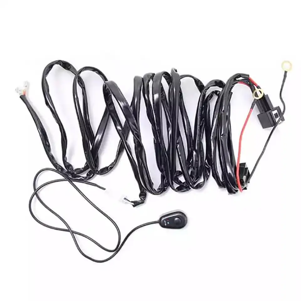 Ramal cableado para instalación de neblineros independientes con 6