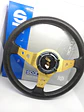 Volante deportivo universal Sparco con botón de bocina - dorado - thumbnail 8
